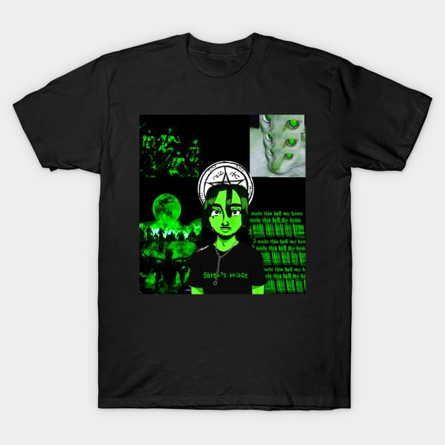 Green hell of indistinctmind T-Shirt by Indistinctmind